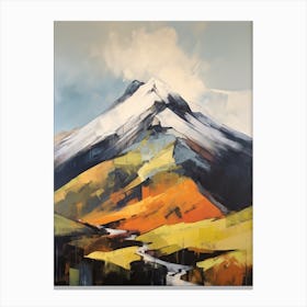 Ben Lui Scotland 2 Mountain Painting Canvas Print