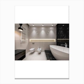 Modern Bathroom 1 Canvas Print