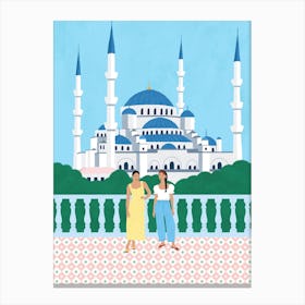 Blue Mosque Istanbul Turkey Canvas Print