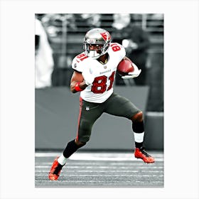 Antonio Brown Of The Tampa Bay Buccaneers Canvas Print