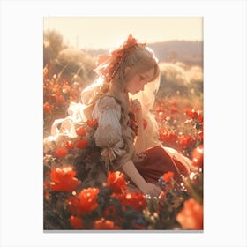 Poppy Field Canvas Print