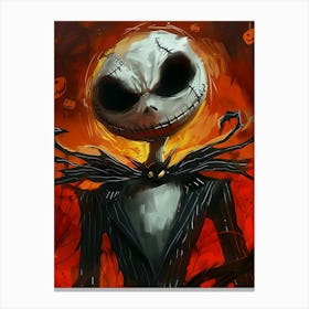 Nightmare Before Christmas 3 Canvas Print