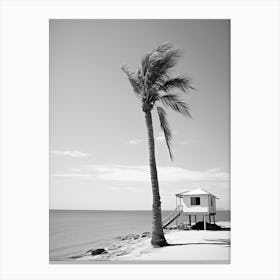 Hurghada, Egypt, Black And White Photography 1 Canvas Print