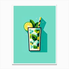 Mojito Cubic Canvas Print