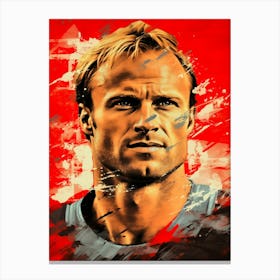 Dennis Bergkamp (3) Canvas Print