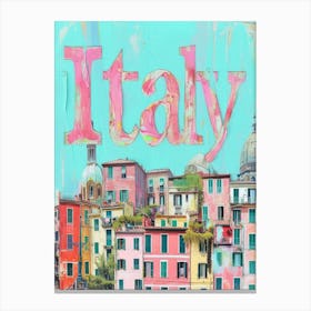 Italy Travel Canvas Print