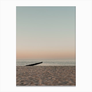 Sundown Beach Canvas Print