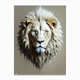 Lion Head 51 Canvas Print