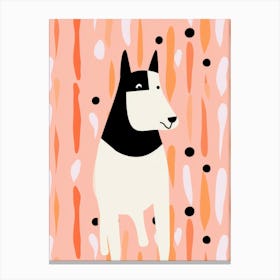 Seamless Dog Canvas Print