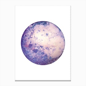 Lilac Moon Canvas Print
