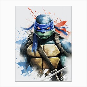 Leonardo Teenage Mutant Ninja Turtles Canvas Print