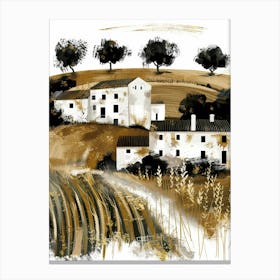 Farmhouse In Spain Canvas Print