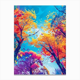 Autumn Trees 30 Canvas Print