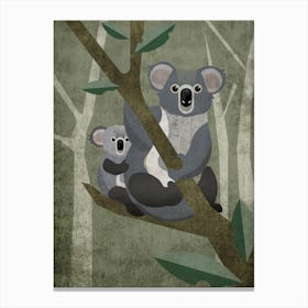 Illu Koala Canvas Print