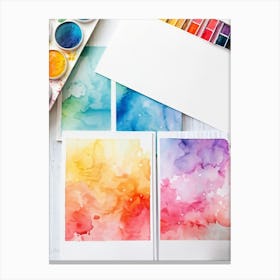 Watercolor Painting 1 Canvas Print