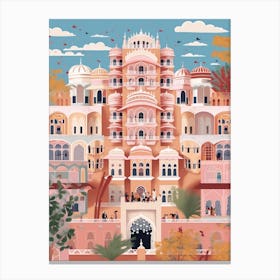 The City Palace Jaipur India Canvas Print