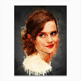 Emma Watson Canvas Print