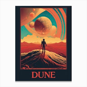 Dune Vintage Fan Art Poster Canvas Print
