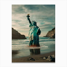 Statue Of Liberty Canvas Print