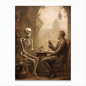 Frank Naipauls Skeletons Is One Of My Favorite Works 3 Canvas Print