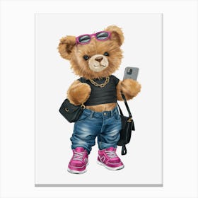 Teddy Bear 4 Canvas Print