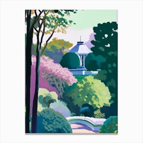 Shinjuku Gyoen National Garden, 1, Japan Abstract Still Life Canvas Print