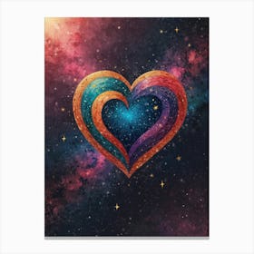 Heart Of The Universe 7 Canvas Print