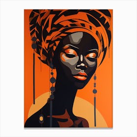 African Woman 29 Canvas Print