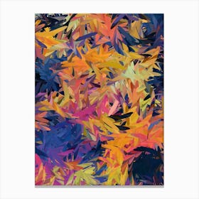 Colorful Leaves Canvas Print