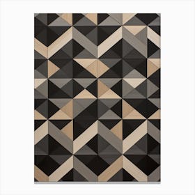 Optical Illusion Abstract Geometric 1 Canvas Print