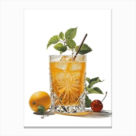 Tequila Cocktail Canvas Print