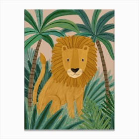 Jungle Lion Canvas Print