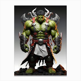 Incredible Hulk 10 Canvas Print