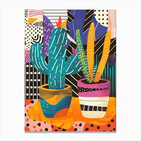 Cactus 40 Canvas Print