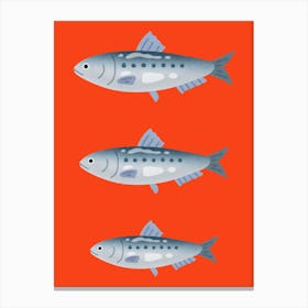 Sockeye Salmon.uk 1 Canvas Print