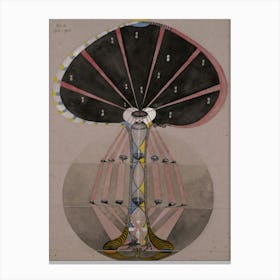 Hilma af Klint - The Tree Of Knowledge No .3 A Canvas Print