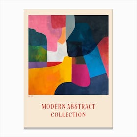 Modern Abstract Collection Poster 54 Canvas Print