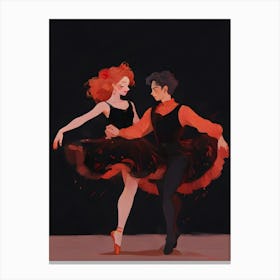 Dancers Canvas Print