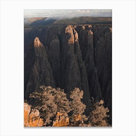 Steep Rocky Outcropping Canvas Print