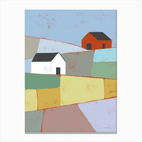 Rural landscape Canvas Print