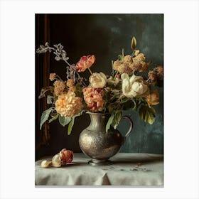 Flowers In A Vase 6 Canvas Print