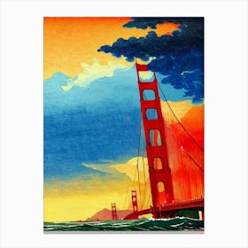 Golden Gate Bridge 3 Canvas Print