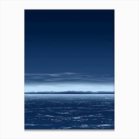 Abstract Seascape 2 Canvas Print