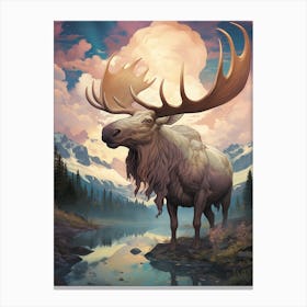 Moose Canvas Print