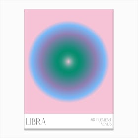 Libra Aura Canvas Print