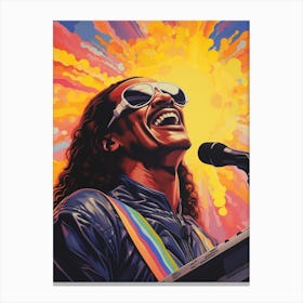 Stevie Wonder (5) Canvas Print