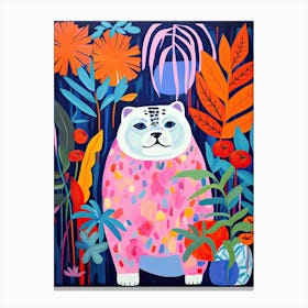 Something In The Jungle, Matisse Inspired Canvas Print