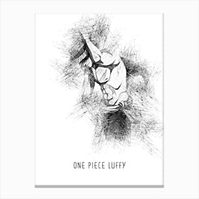 One Piece Luffy 1 Canvas Print