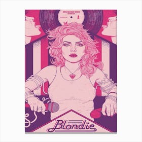 Blondie Royal Oak Poster By Jason Abraham Smith On Sale Today Canvas Print