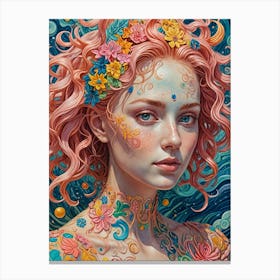 Ocean Girl no2 Canvas Print